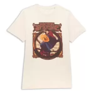 Marvel Dr Strange Vintage Composition Unisex T-Shirt - Cream - L