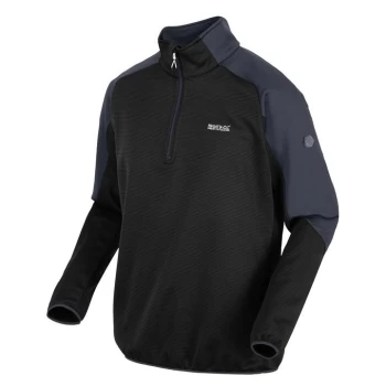 Regatta Highton Full Zip Fleece III - Blk/IndiaGry