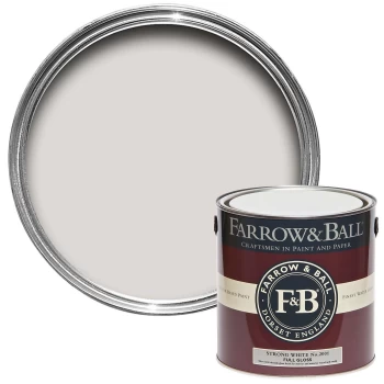 Farrow & Ball Full Gloss Paint Strong White - 2.5L