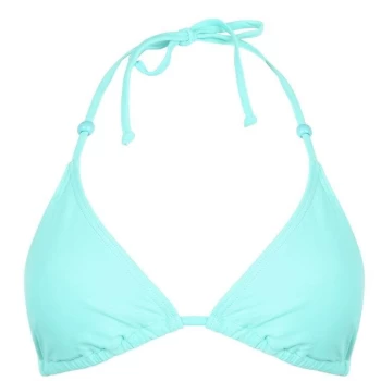 Gul Triangle Bikini Top Ladies - Aqua