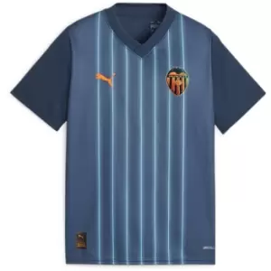 Puma Valencia CF Away Shirt 2023 2024 Juniors - Blue