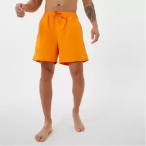 Jack Wills Eco Mid-Length Swim Shorts - Orange