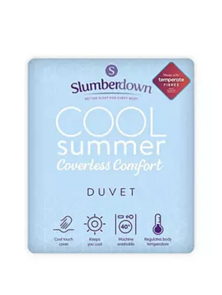 Slumberdown Slumberdown Cool Summer PCM Duvet Duvets Single Blue 88491418010