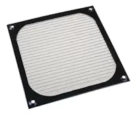 OcUK Aluminium Fan Filter 140mm - black