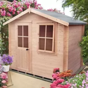 Shire Avesbury 2.8m x 2.7m Log Cabin Summerhouse (19mm)