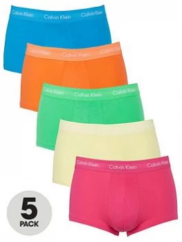 Calvin Klein Price 5 Pack Low Rise Trunks - Multi Size M Men