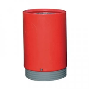 Slingsby Outdoor Open Top Bin 75 Litre Red 321778