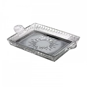 Waterford Lismore diamond square serving tray 12