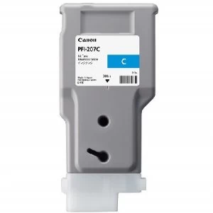 Canon PFI207 Cyan Ink Cartridge