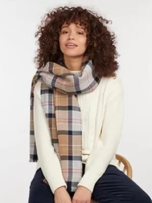 Barbour Barbour Montieth Reversible Tartan Wrap -Pink/Hessian