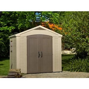 Factor 8x6 Apex Plastic Shed