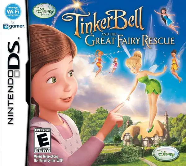 Tinkerbell and the Great Fairy Rescue Nintendo DS Game