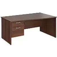 Dams International Wave Desk MP16WRP2W 1,600 x 725 x 800 - 990 mm