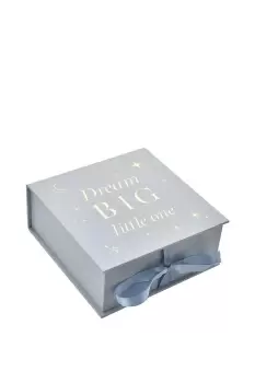 Keepsake Box "Dream Big" Blue