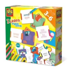 SES CREATIVE I Learn English Words 2-in-1 Set, 3 to 6 Years (14637)