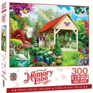 Masterpieces Puzzle Memory Lane Welcome to Heaven Ez Grip Puzzle 300 piece jigsaw puzzle