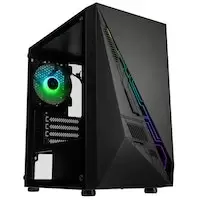 Kolink Inspire Series K2 Plus ARGB Micro-ATX Case - Black Window