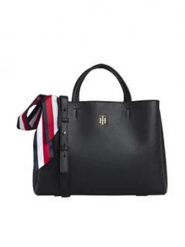 Tommy Hilfiger Charming Tommy Satchel - Black