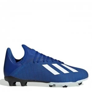 adidas X 19.3 Junior FG Football Boots - TeamRoyal/White