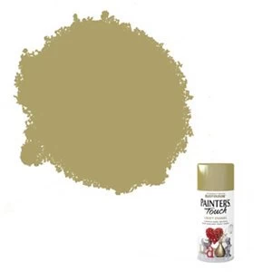 Rust-Oleum Painter's touch Gold effect Multi-surface Decorative spray Paint 150ml