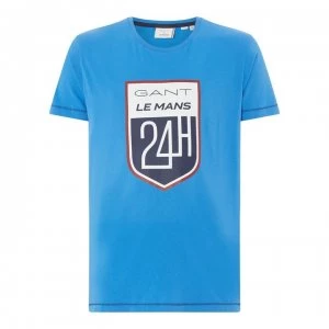 Gant Le Mans T Shirt - Blue 424