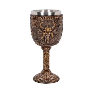 Odin God of Wisdom and War Goblet