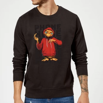 ET Phone Home Stylised Sweatshirt - Black - XL