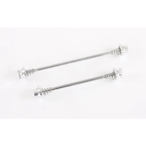 ETC Skewer Set Pair Hex Key Locking Silver