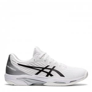 Asics Solution Tennis Shoes - White/Black