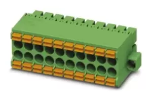 Phoenix Contact Dfmc 1,5/14-Stf-3,5 Terminal Block, Pluggable, 14Pos, 16Awg