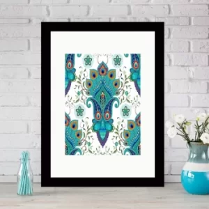 SC341580056 Multicolor Decorative Framed MDF Painting