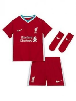 Nike Liverpool Fc Infant 20/21 Home Kit, Red, Size 18-24 Months