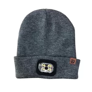 Six Peaks LED Lighted Beanie Hat Grey