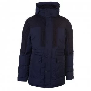 Firetrap Parka Jacket - Black/Navy