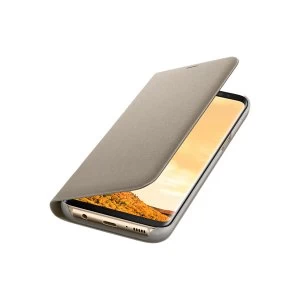 Samsung EF-NG950PFEGWW Galaxy S8 LED View Cover in Gold