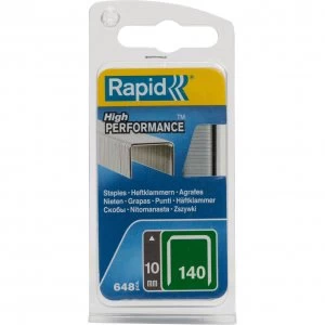 Rapid Type 140 Galvanised Staples 10mm Pack of 650