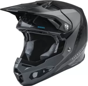 FLY Racing Formula Carbon Prime Motocross Helmet, black-grey Size M black-grey, Size M