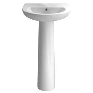 Cooke Lewis Perdita Full pedestal basin