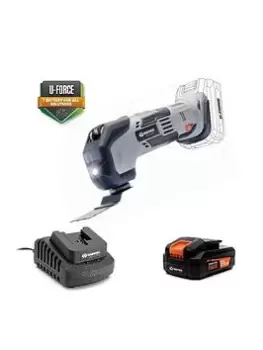 Daewoo U-Force Series Battery Operated 18V Multi Tool (2Mah Battery & Charger Included)