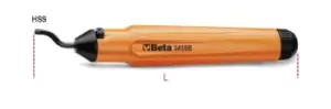 Beta Tools 345SB Pipe Deburrer with Revolving Replacement Blade 150mm 003450010