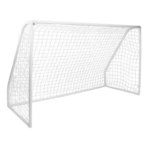 Charles Bentley Pair Of Football Goals Inc Net - 12ft X 6ft