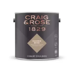 Craig & Rose Chalky Emulsion Kashmir Beige - 2.5L