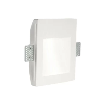 Ideal Lux WALKY-1 - Integrated LED Plaster In Indoor Recessed Wall Lamp 1 Light White 3000K