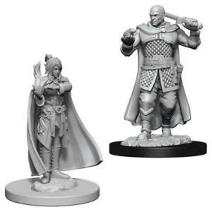 Dungeons & Dragons Nolzur's Marvelous Unpainted Miniatures - Minsc & Delina