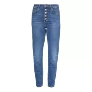 Tommy Hilfiger Gramercy Tapered Hw a Lilo Circ - Blue