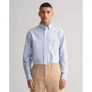 Gant Reg Oxford Shirt Light Pink S - Blue