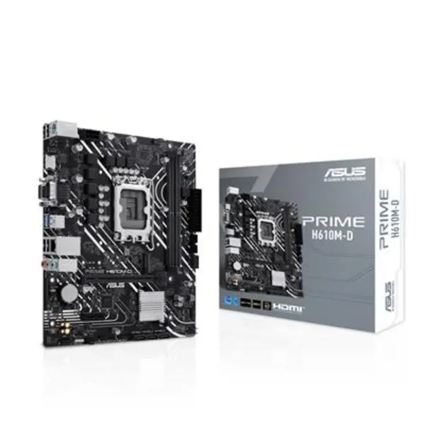 Asus ASUS PRIME H610M-D Intel H610 LGA 1700 micro ATX 90MB1G80-M0EAY0