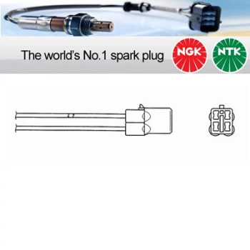 NGK OZA577-H17 / 0007 Lambda Sensor Zirconia Type Oxygen O2 Exhaust Probe