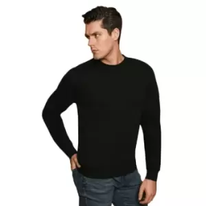 Casual Classics Mens Eco Spirit Organic Sweatshirt (S) (Black)