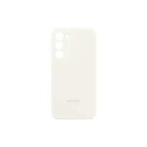 Samsung Silicone Case for Galaxy S23+ in Cream (EF-PS916TUEGWW)